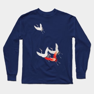 Flock of Cranes Long Sleeve T-Shirt